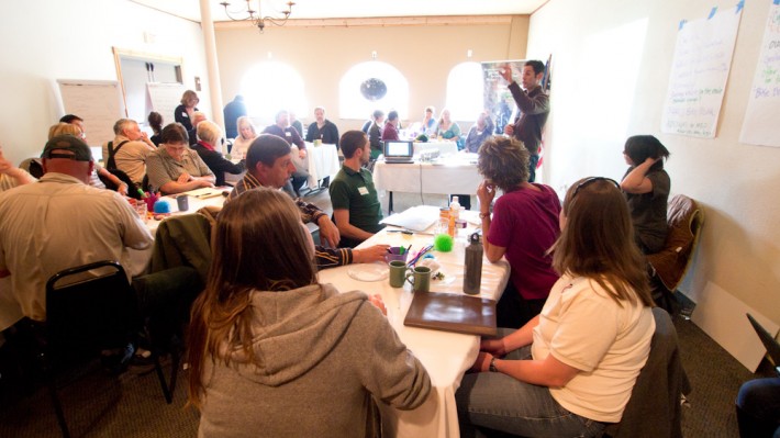 RTS workshop participants in John Day, Oregon. (Image by Path Less Pedaled)