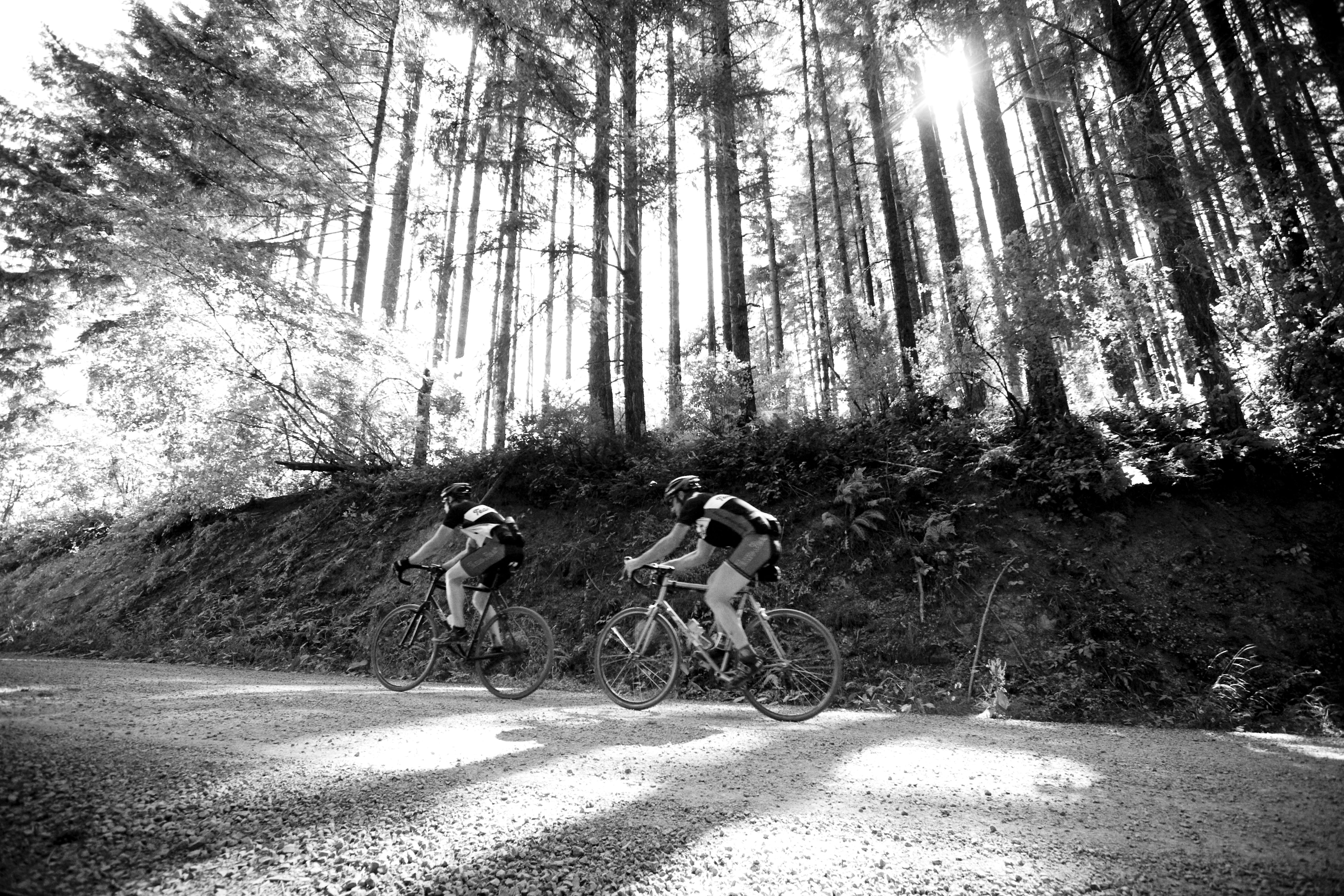 Exploring eastern Oregon's gravel roads for bicycle tourism development potential. Photo by: Dylan Van Weelden