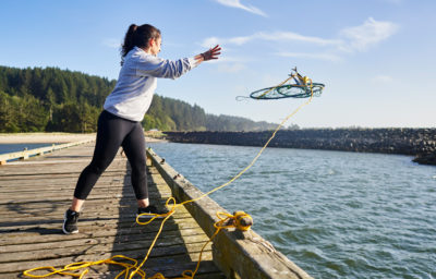 Photo of crabbing in Coos Bay by Justin Myers