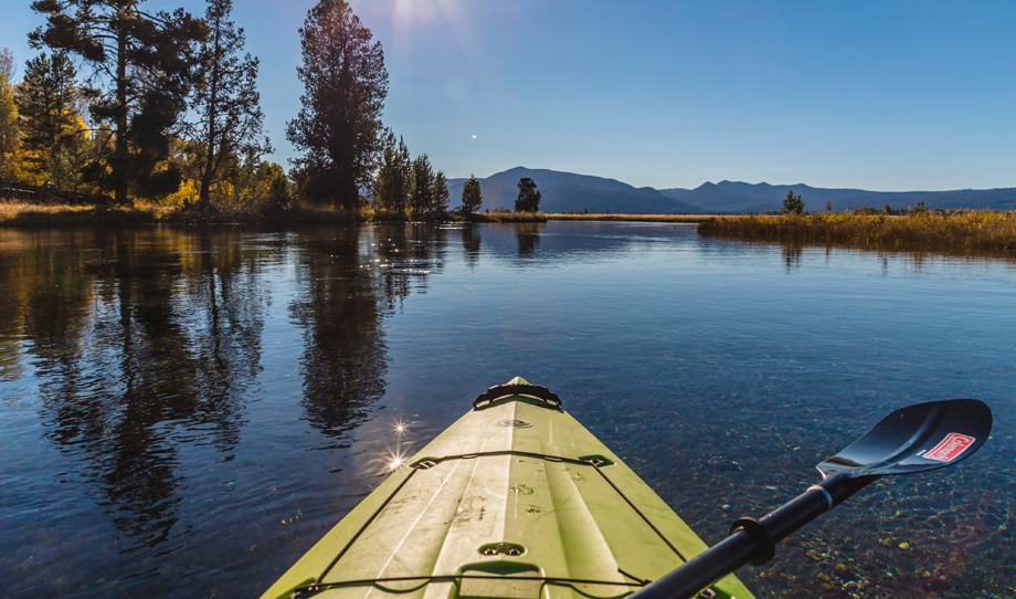 Kayaking Jackson F. Kimball State Park, Fort Klamath, OR