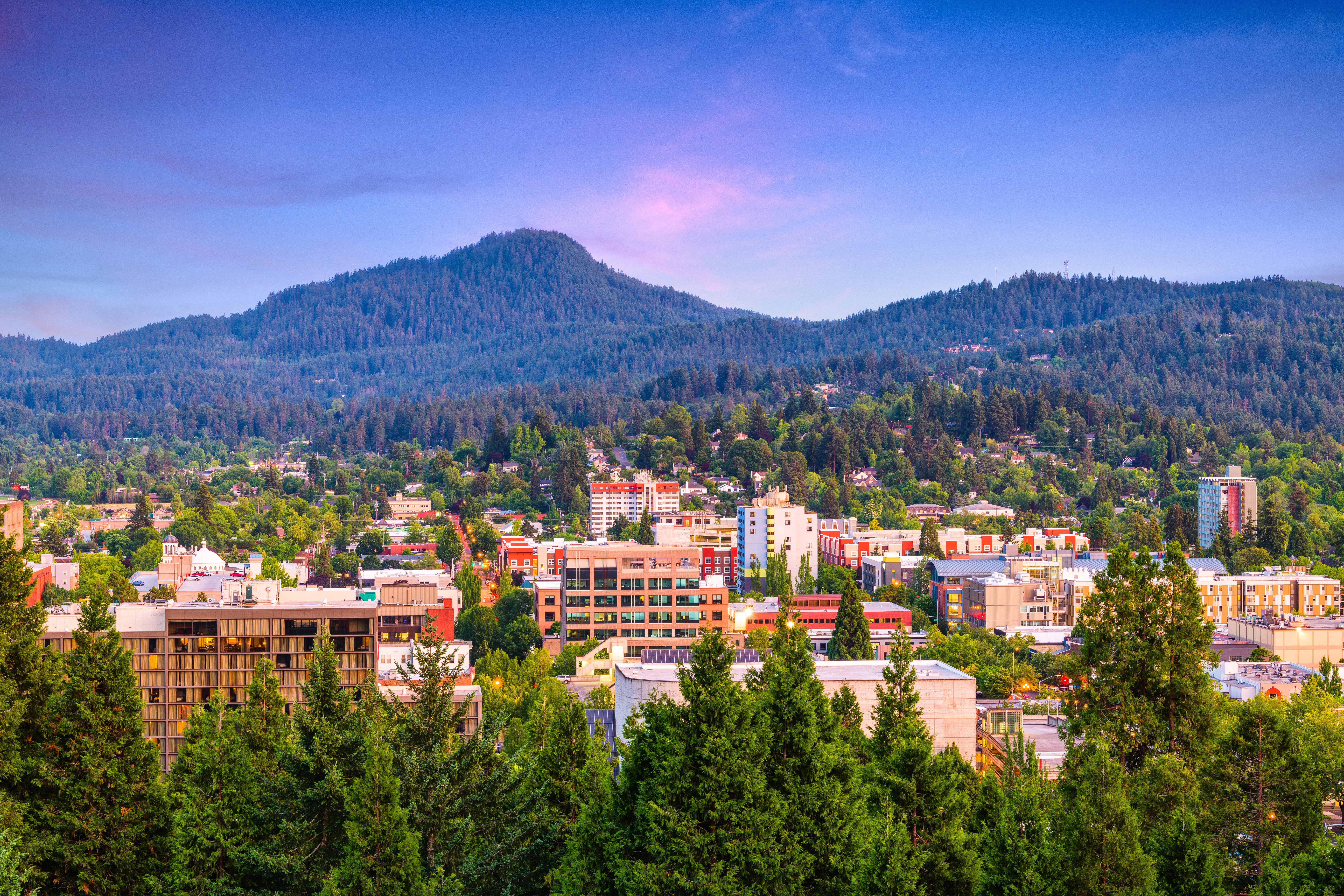 Picture of the Eugene Cityscape