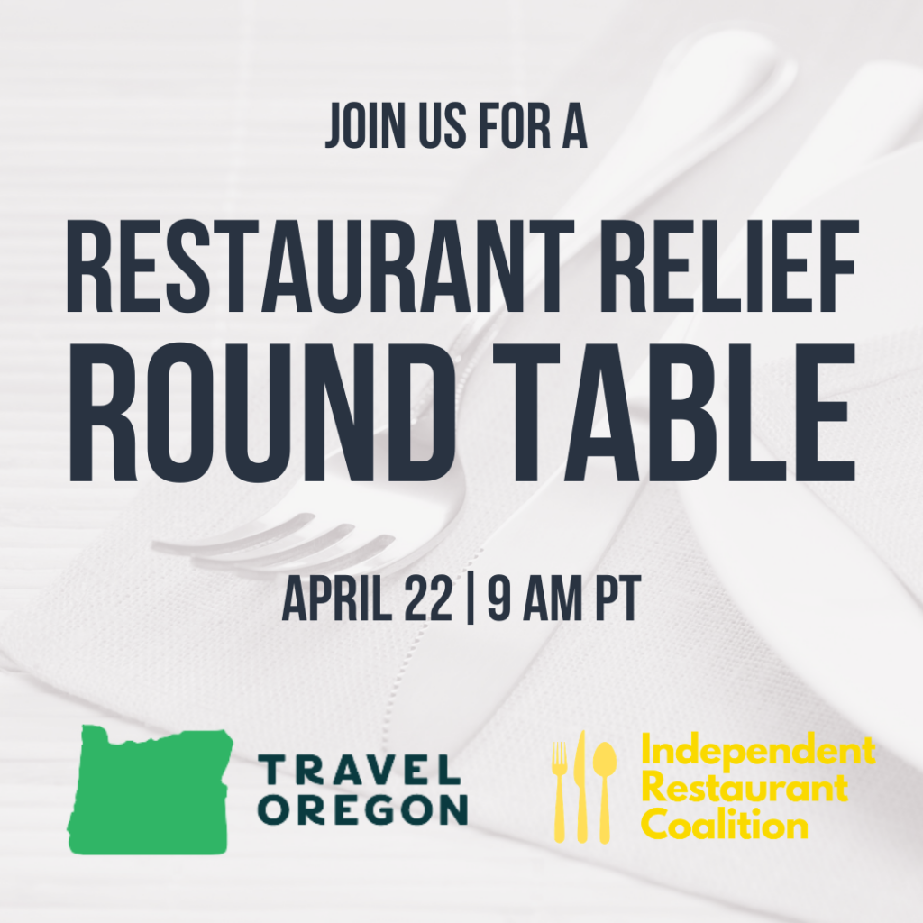 Restaurant Relief Round Table Travel Oregon