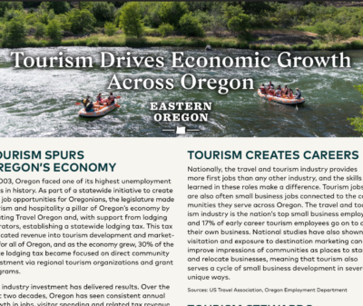 Eastern Oregon economic impact report cover